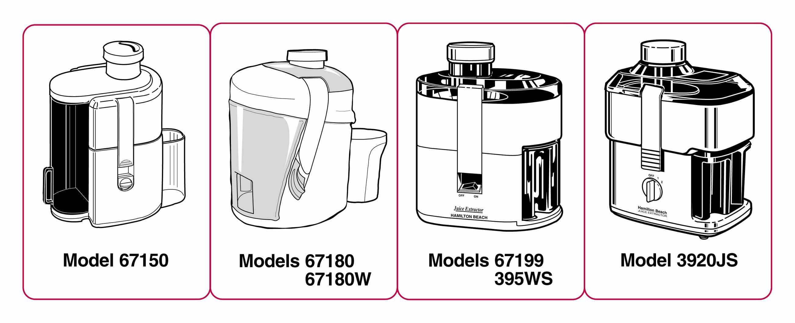 Hamilton Beach Juice Extractors - Image 1
