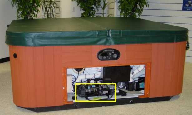 No-Fault® 6000 model spa heaters (sold with Hot Spring® and Tiger River® spas) - Image 1