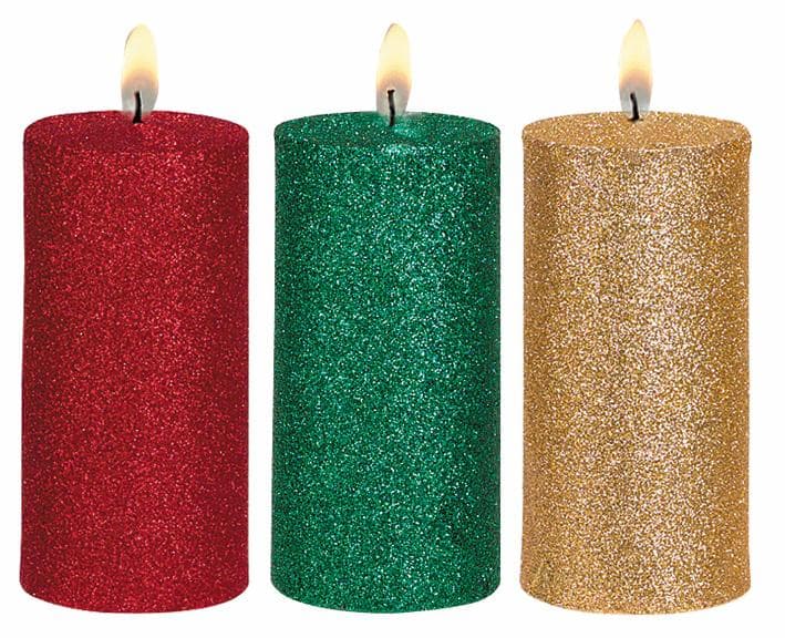 Candele glitter candles - Image 1