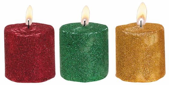 Candele glitter candles - Image 2