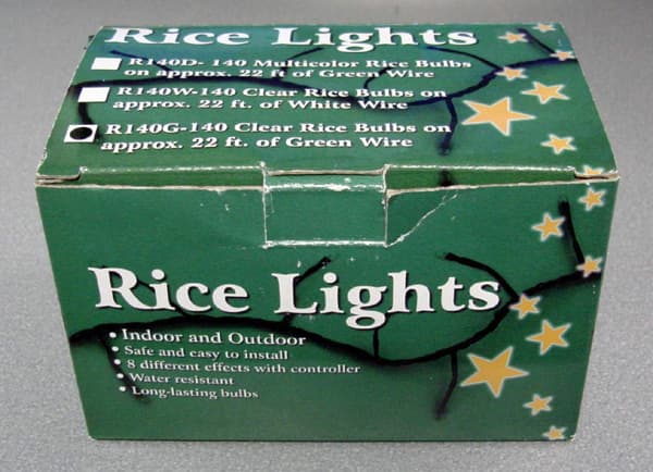 "Rice Lights" Christmas lights - Image 1