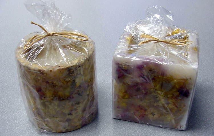 Dried Flower Candles - Image 1