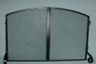 Two-Paneled Fireplace Screen - Image 1