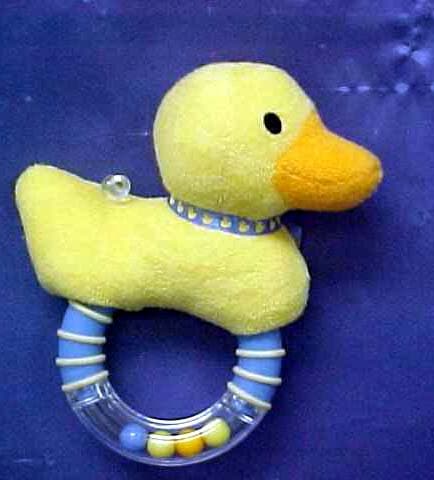 Duckie Ring rattle/teethers - Image 1