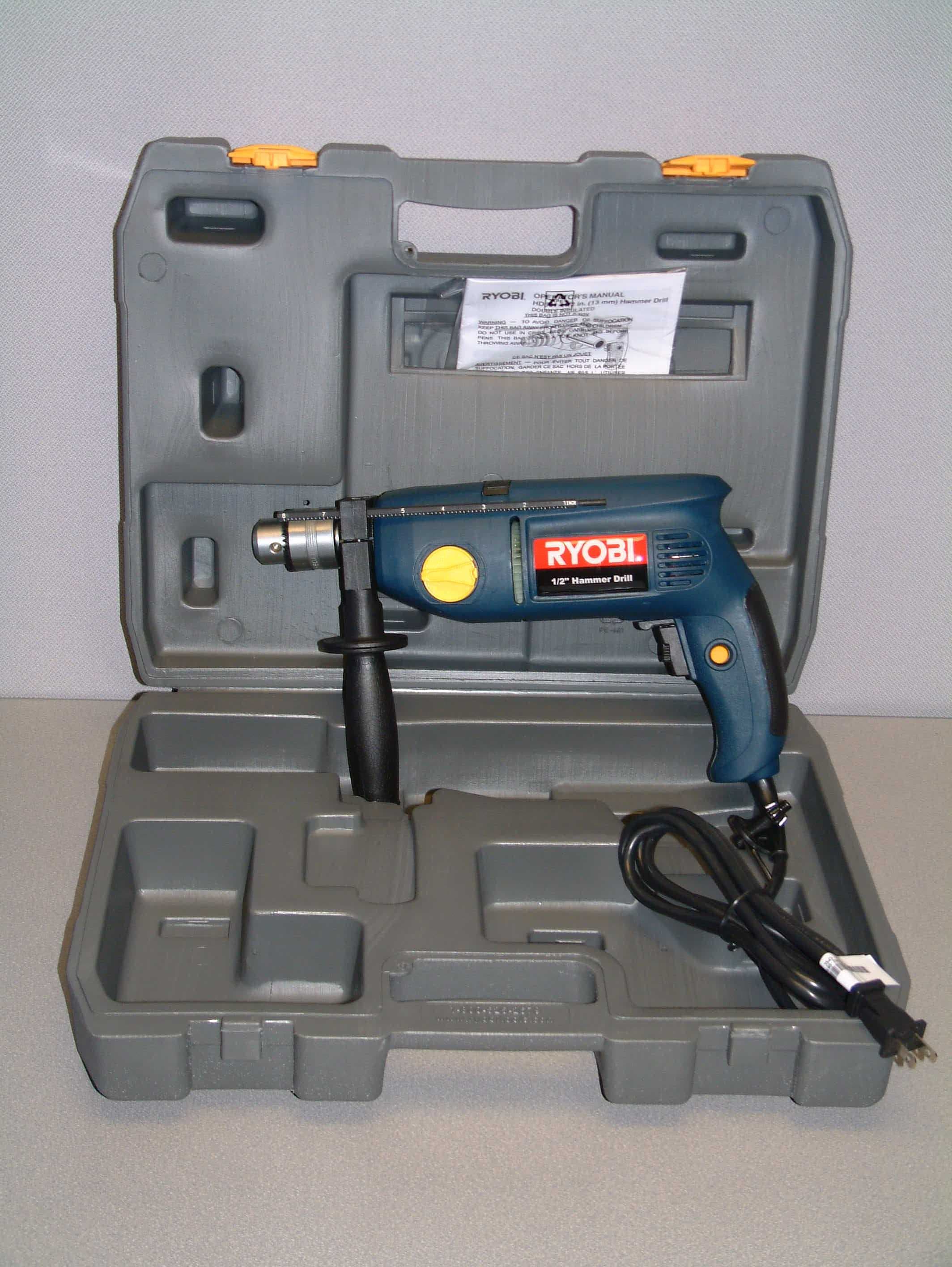RYOBI brand hammer drills - Image 1