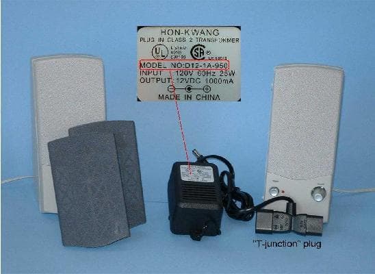 Speaker power adapters - Image 1