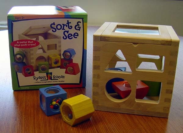 "Sort & See" sorting box toys - Image 1