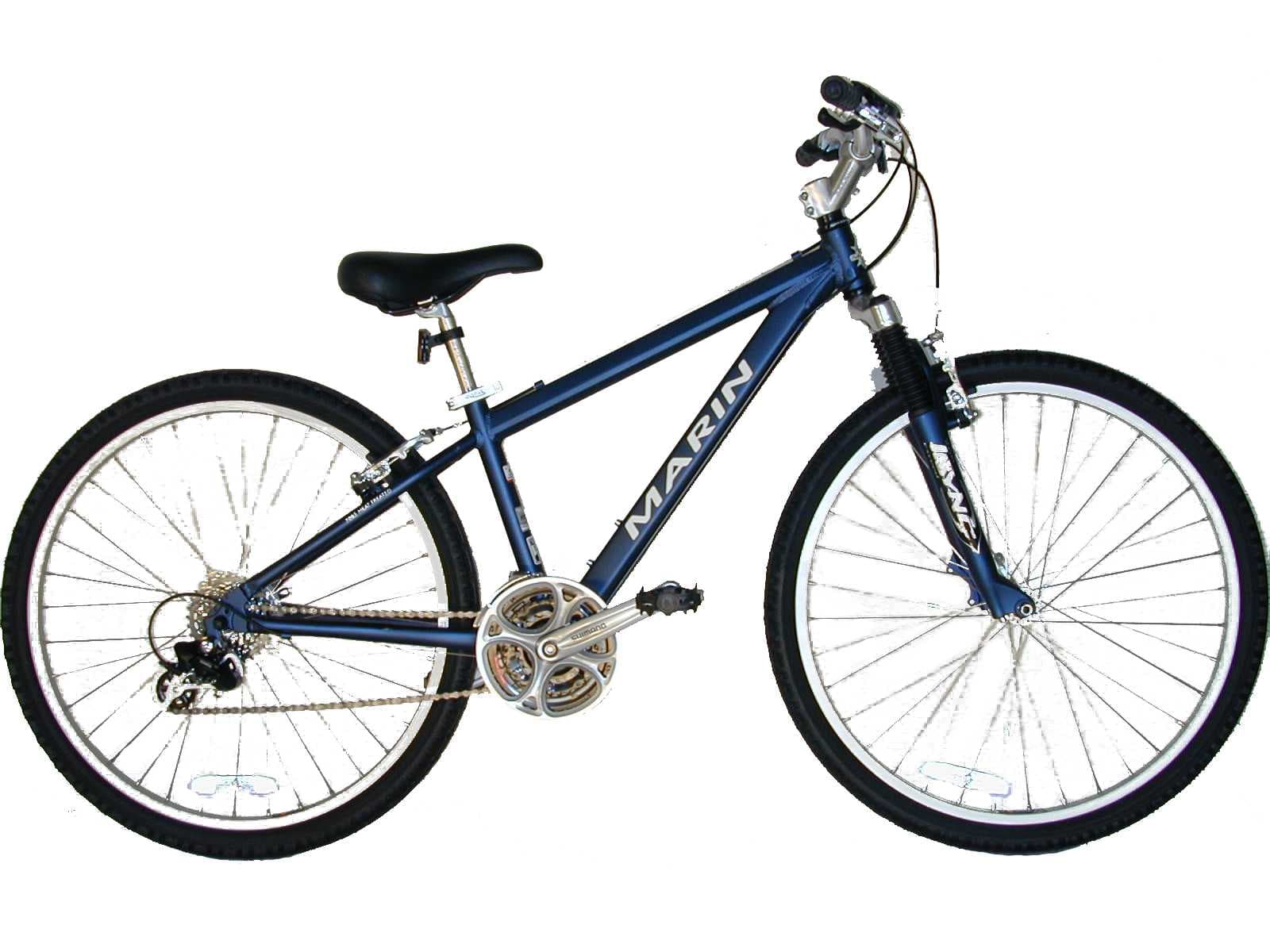 Marin-brand mountain bikes with aluminum frames - Image 1