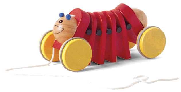 Caterpillar Pull Toy - Image 1