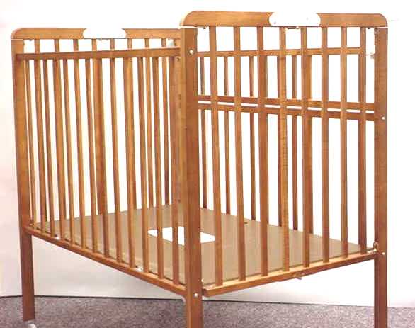 Portable Wooden Cribs - Image 1