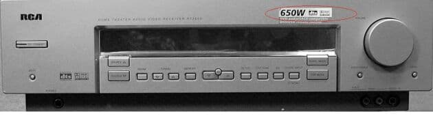 RCA® 650-Watt Home Entertainment amplifiers - Image 1