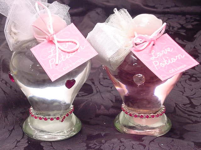 Vintage Rose Oil Lamps - Image 2