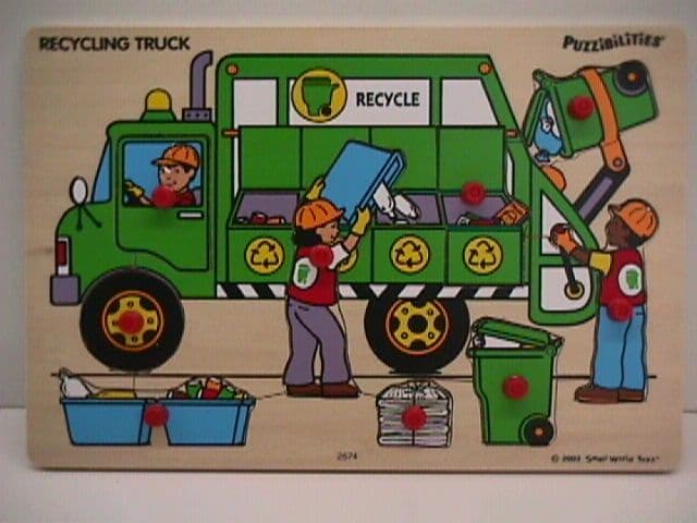 Puzzibilities Recycling Truck Puzzle - Image 1