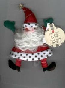 Cloth Santa decoration - Image 1