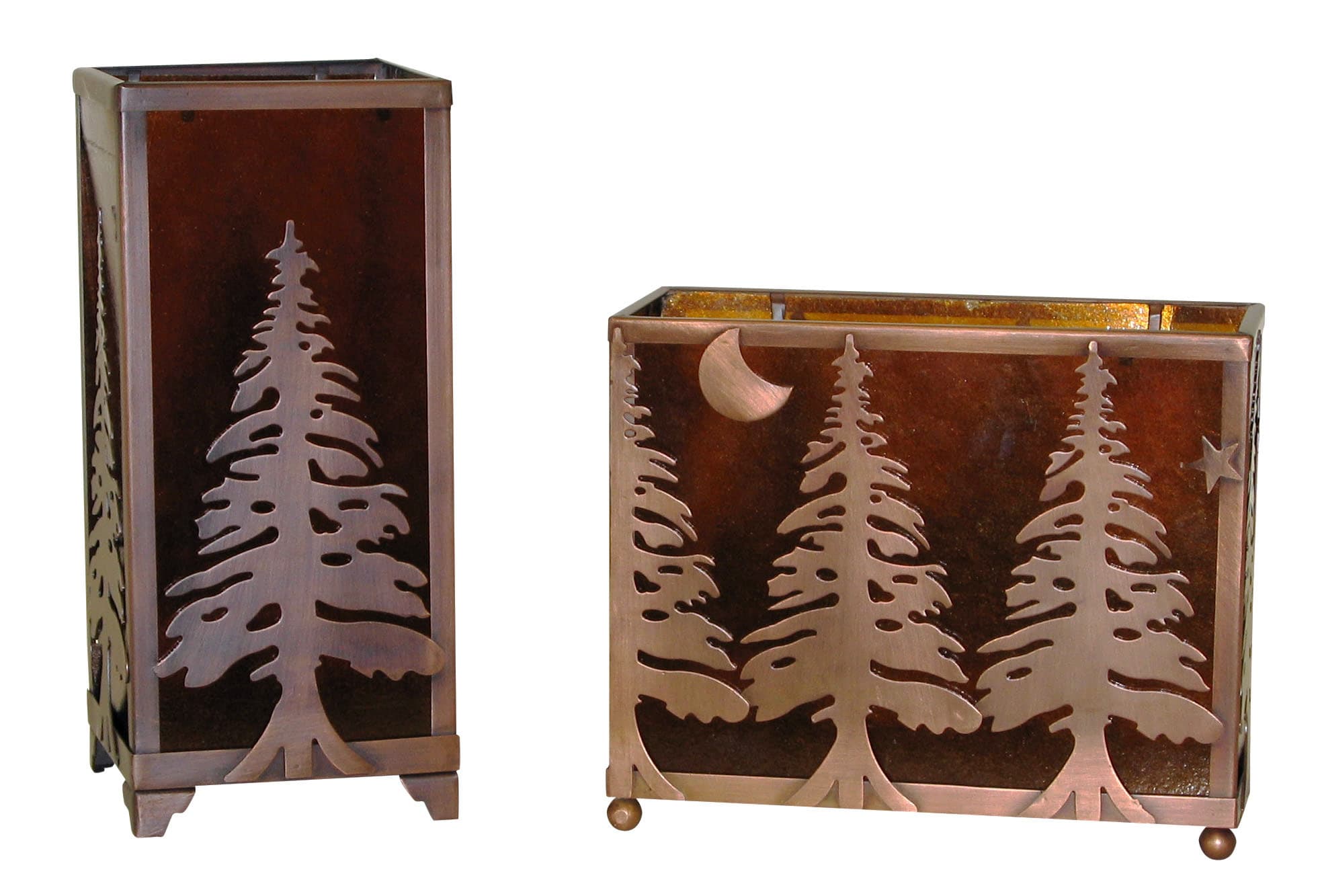 Mica Tree Candleholders - Image 1