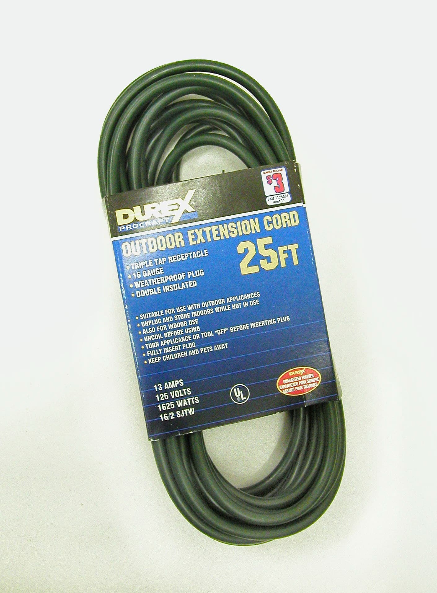 Durex Procraft Outdoor Extension Cords - Image 1