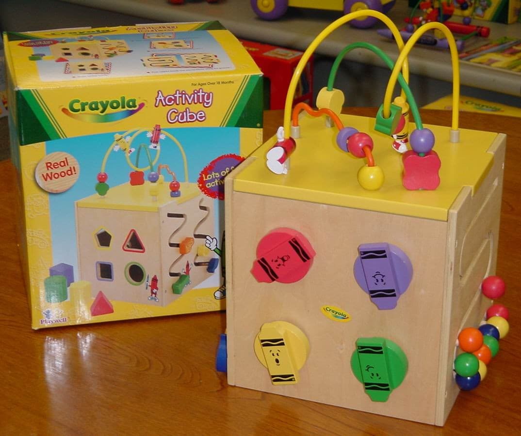 PlayWell Crayola® Activity Cube - Image 1