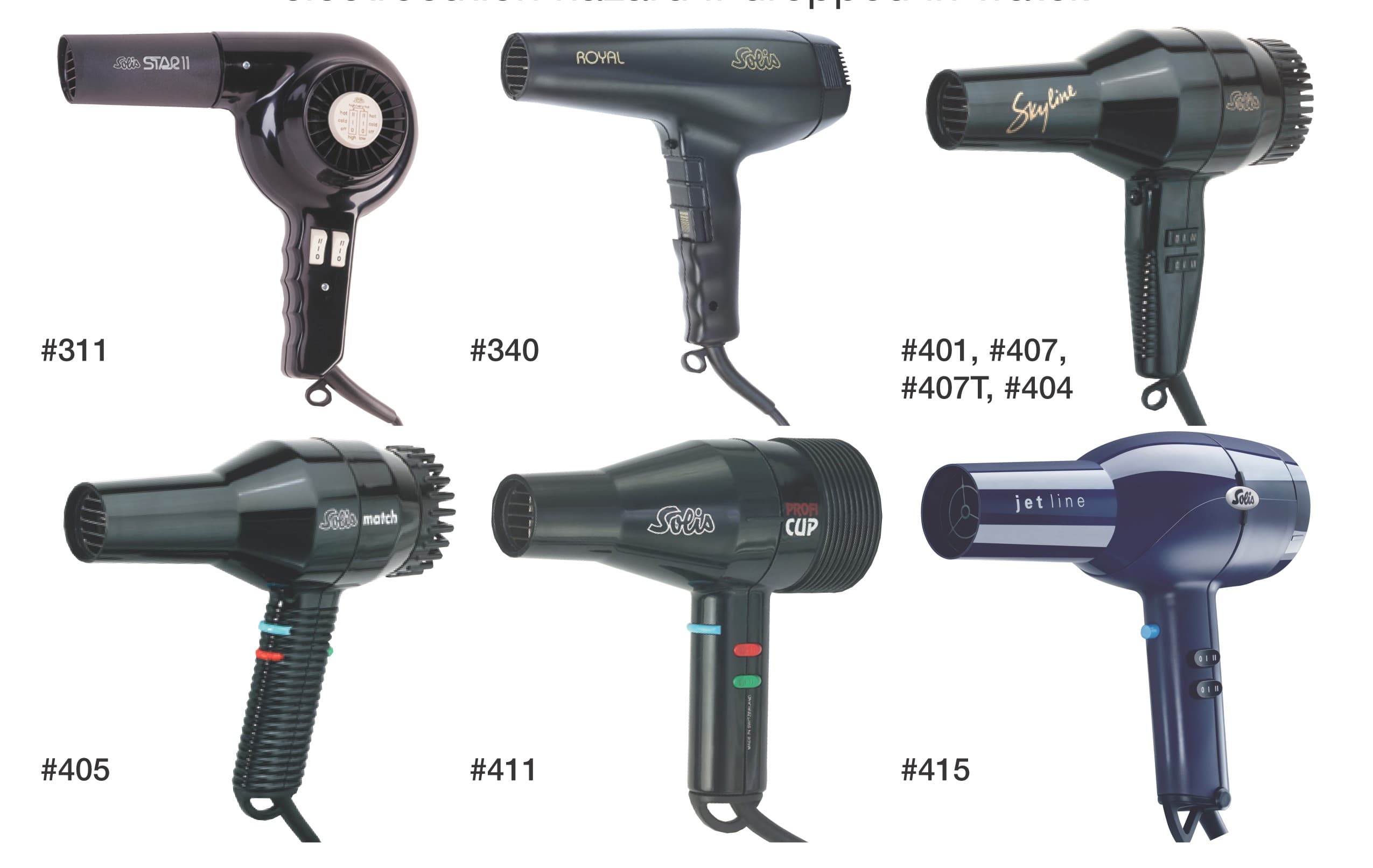 Solis hair dryers - Image 1