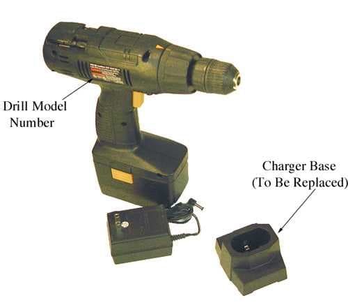 Wagner cordless drill charger base - Image 1