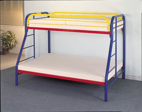 Metal Twin/Twin and Twin/Full Bunk Beds - Image 1