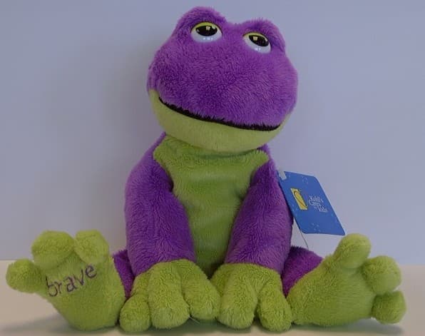 Plush Frog Stuffed Animal - Image 1