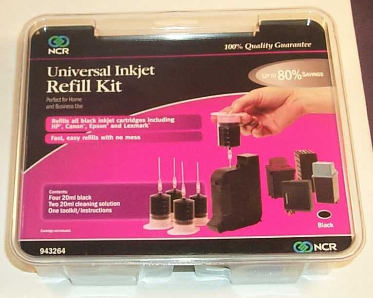NCR Universal Inkjet Refill Kits - Image 1
