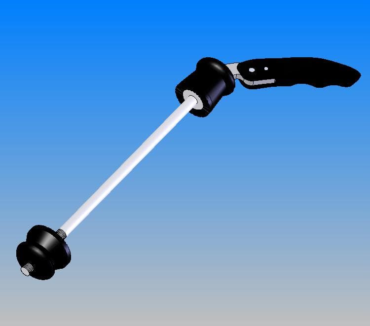 Full Speed Ahead (FSA) Scatto bicycle wheel quick releases - Image 1