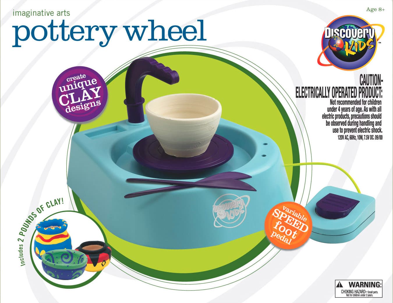 Discovery Kids Imaginative Arts Pottery Wheel Kits - Image 1