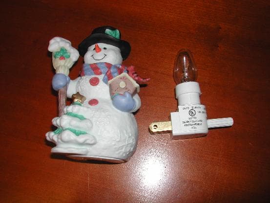 Snowman Nightlight Diffuser - Image 1