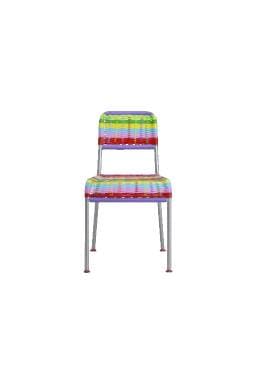 Fargglad multi-color children's chair - Image 1