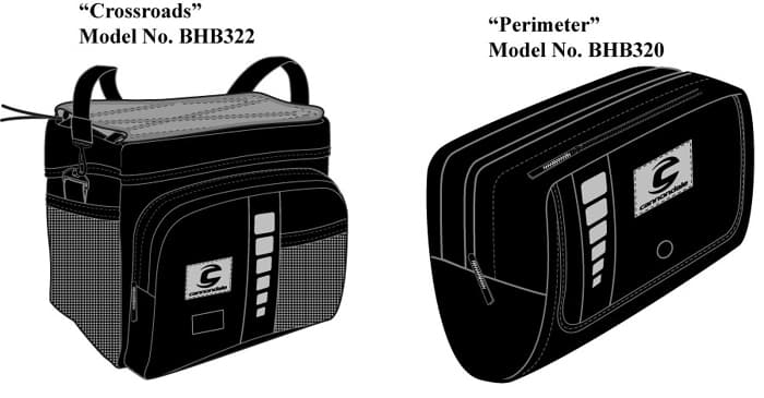 "Crossroads" and "Perimeter" Handlebar Bags - Image 1