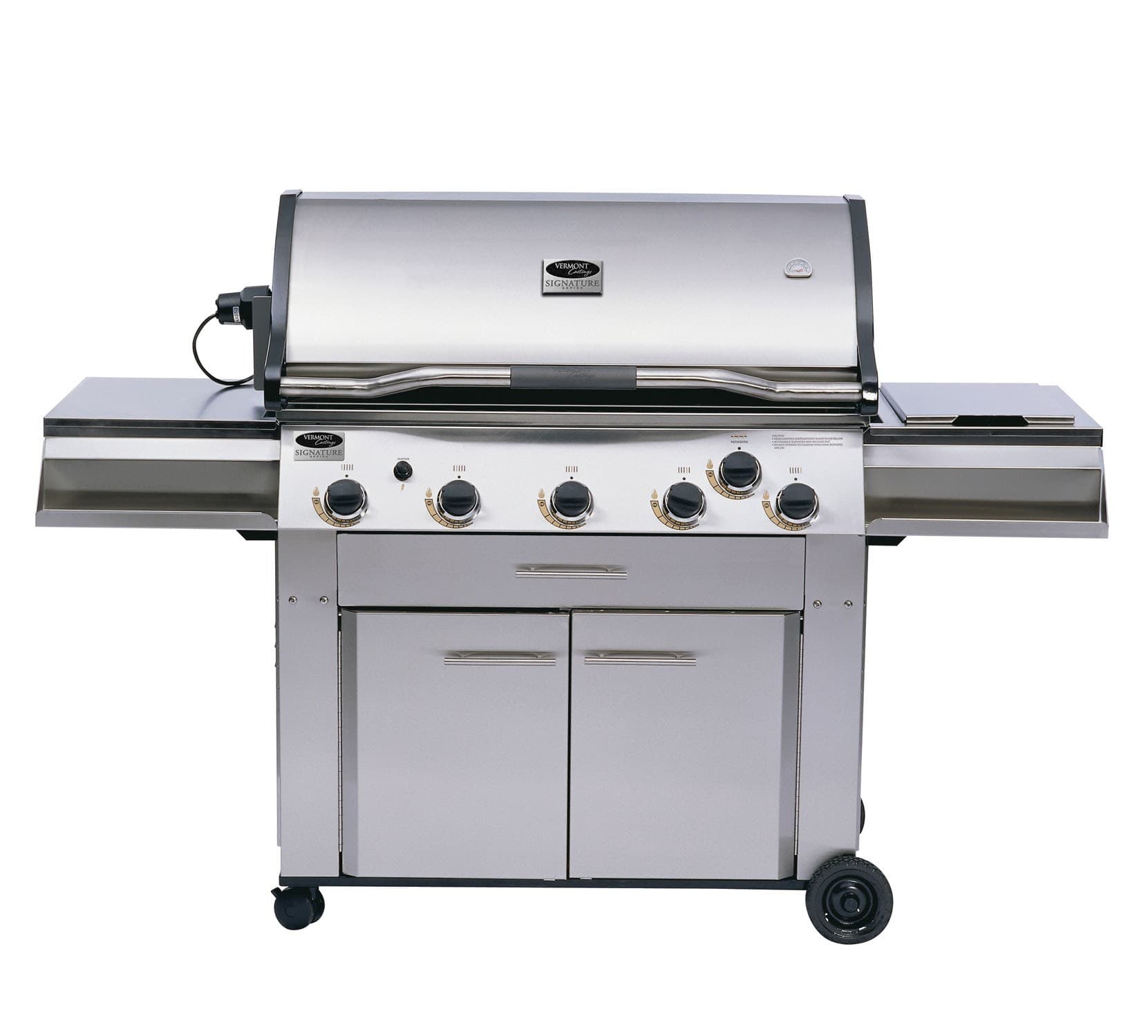 Five-burner Vermont Castings barbeque grills - Image 1