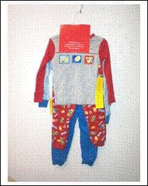 Okie Dokie Alligator Football Pajama Set - Image 1