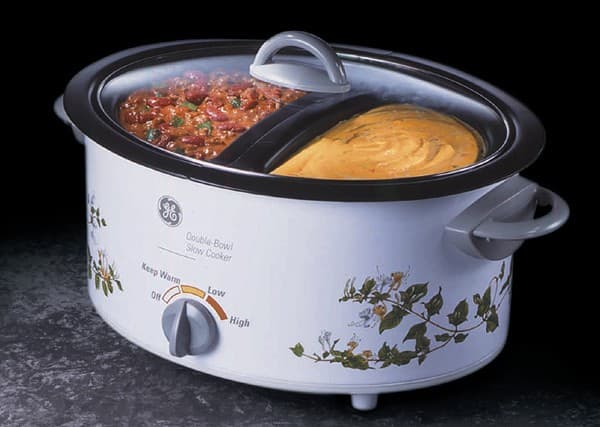 GE Oval and Double Dish Slow Cookers - Image 1