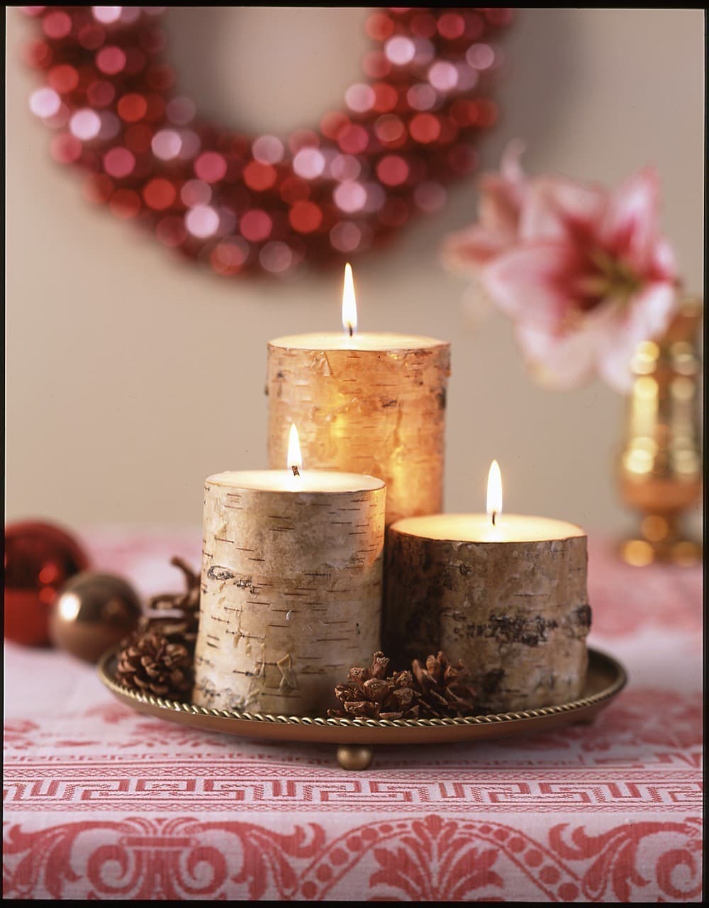 Martha Stewart Everyday Brand Birch Candle Sets - Image 1