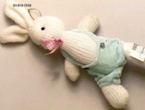 Stuffed Yarn Bunny - Image 1