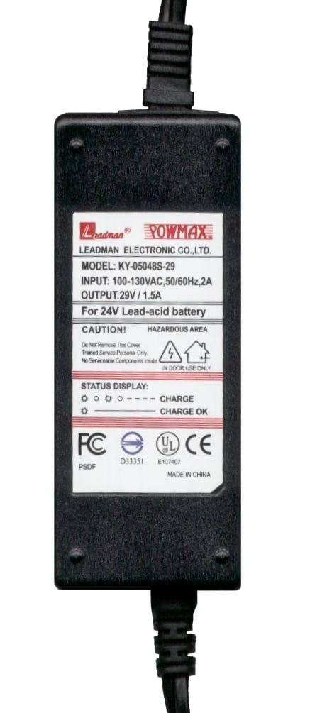 PowMax™ battery chargers sold with certain Razor™ battery-powered scooters and ride-on vehicles - Image 1