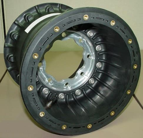 All-terrain vehicle (ATV) 9-inch wheels, with aluminum center section - Image 1