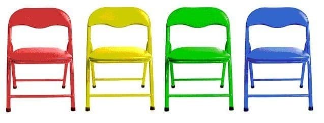 Juvenile Folding Chairs - Image 1