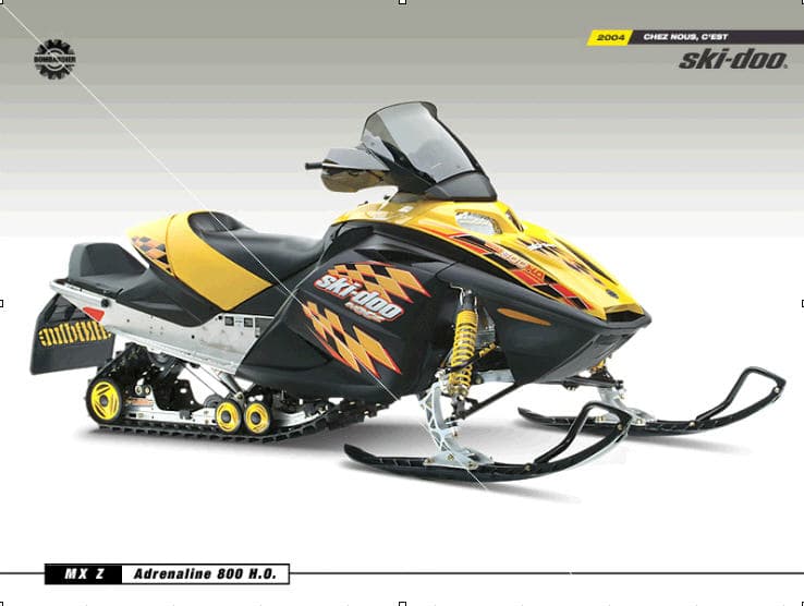Ski-Doo® 2004 MX Z (E) 800 HO and GSX LTD (E) 800 HO snowmobiles - Image 4