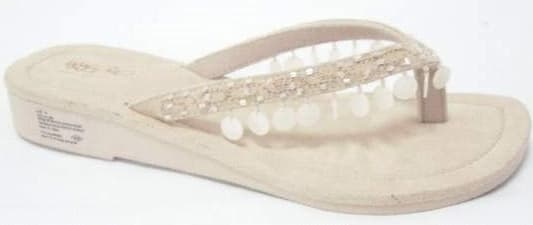 Mossimo Beaded Sandals - Image 1