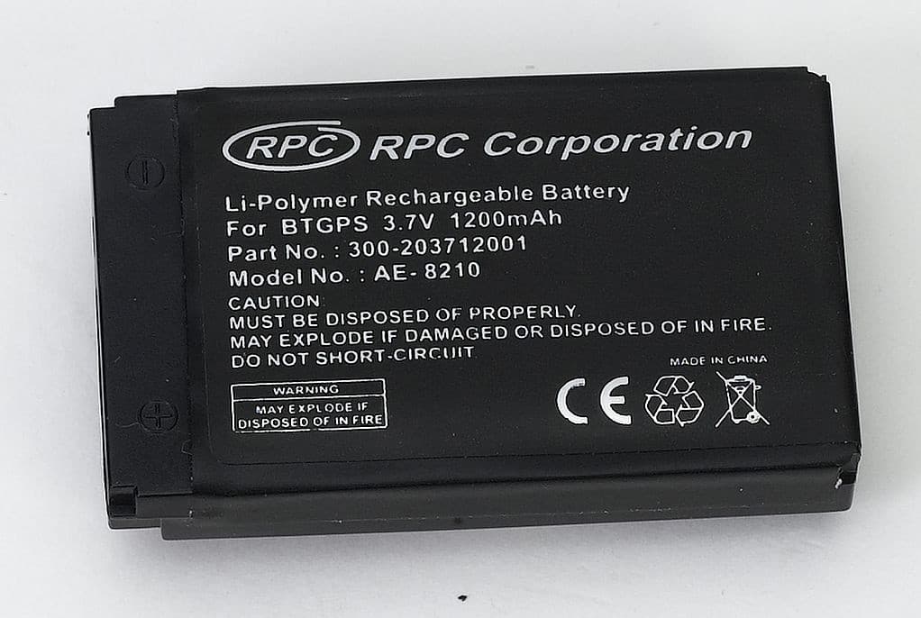 Li-Polymer battery pack sold with Bluetooth™ Global Positioning System (GPS) Navigation System - Image 1