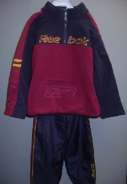 Reebok Children's Fleece Quarter-Zip Pullover/Pant Sets - Image 1