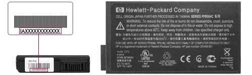 HP and Compaq Notebook Computer Battery Packs - Image 2