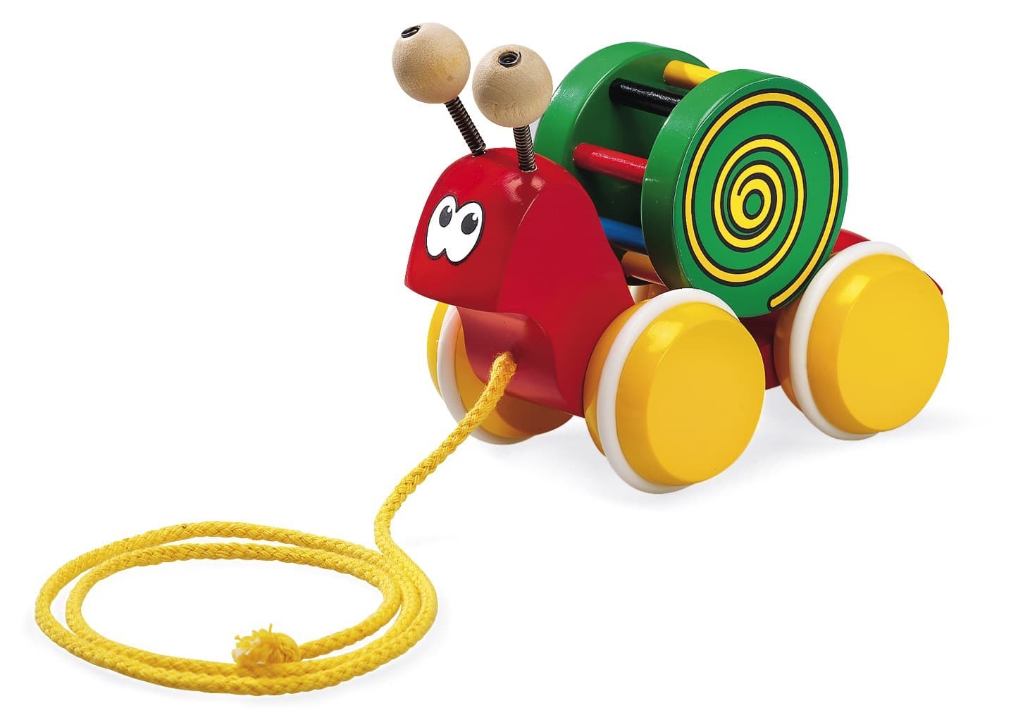 BRIO's Pull-along Snails - Image 1
