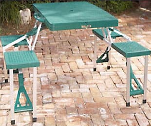 Folding Picnic Tables - Image 1