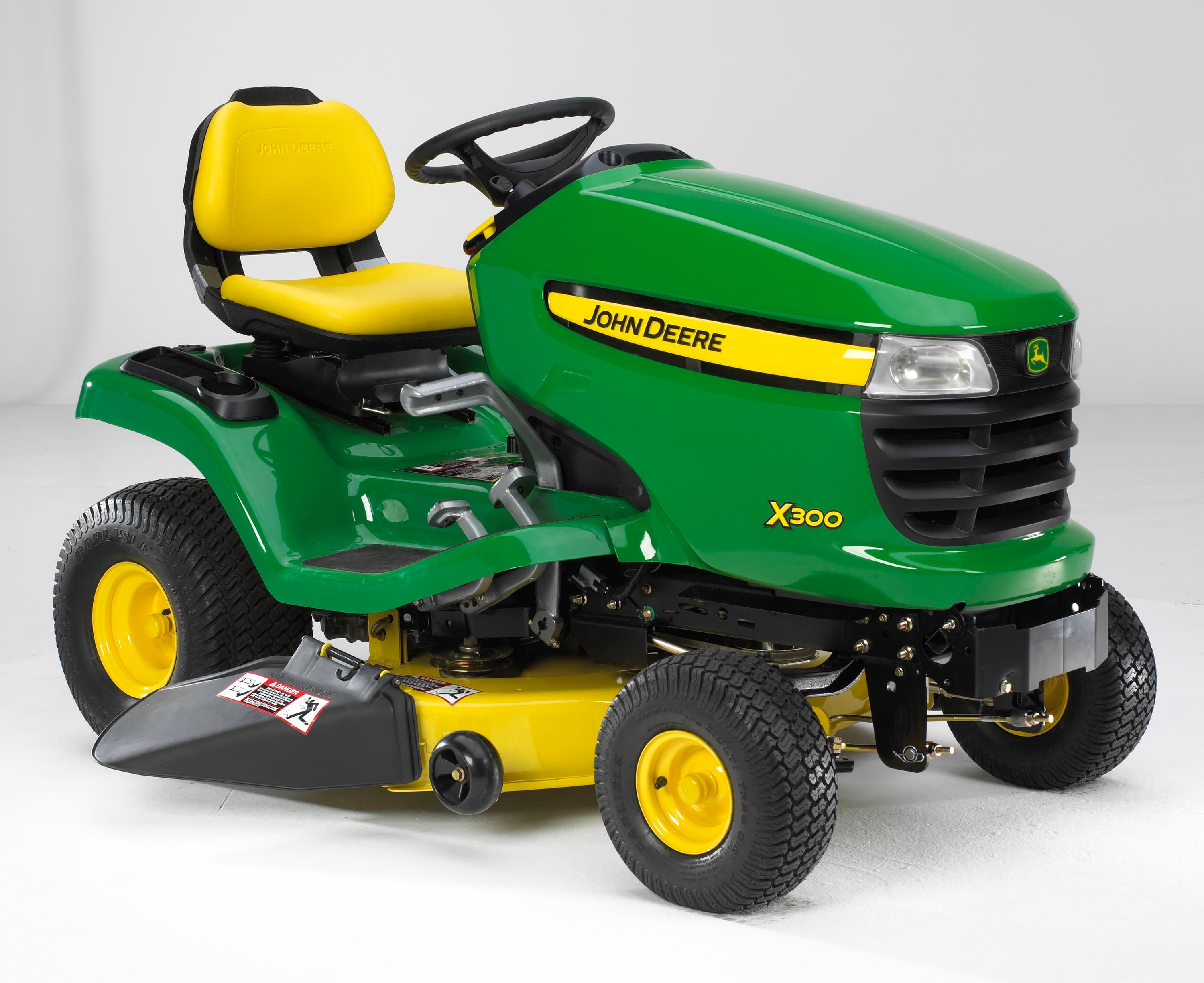 John Deere X300 Select Series Lawn Tractors - Image 1