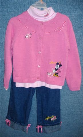 Minnie Mouse Cardigan Sets - Image 1
