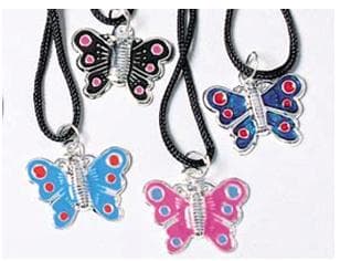 Children's Butterfly Necklaces - Image 1