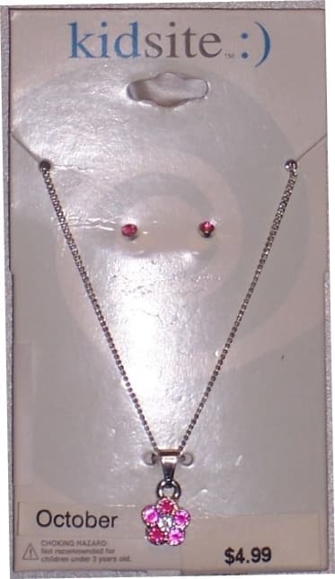 Children's "Kidsite" Necklace and Earring Sets - Image 1